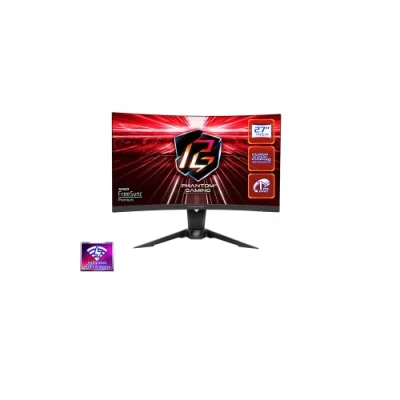 Image of Asrock PG27Q15R2A 27&quot; CURVED GAMING MONITOR PG27F15RS1A, QHD, 165HZ, 1 MS, WIFI ANTENNA