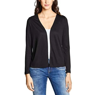 Image of Street One Women&#039;s 313323 Nette Cardigan, Black (Black 10001), 10