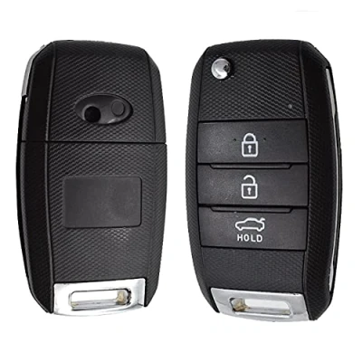 Image of TOY40 Blade 3 Button Car Remote Key Shell Case For Carens Ceed Sorento Optima Picanto Rio Soul Cerato Rando Forte Sportage Replacement