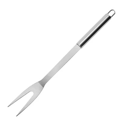 Image of Eladcncmc Stainless Steel BBQ Serving Meat Fork Roasting Grilling Barbecue Carving Cooking Steak Clamp