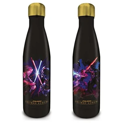 Image of Pyramid International Star Wars: Obi Wan Kenobi (Battle) Metal Water Bottle