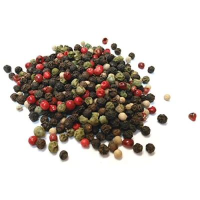 Image of 4 Peppercorn Mix/Whole Dried Mixed Peppercorns, (100g)