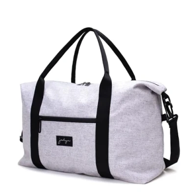 Image of Jadyn B Lola Duffel Bag 45 cm, 31L Sports and Weekend (Heather Grey)