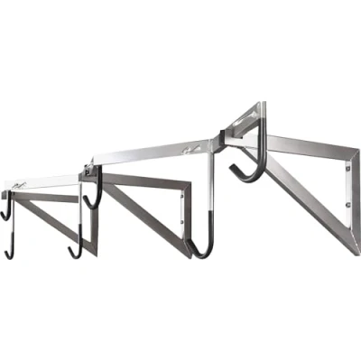 Image of Mottez Bike Mount Pro Model for 6 Bikes Grey 200 x 35 55 cm