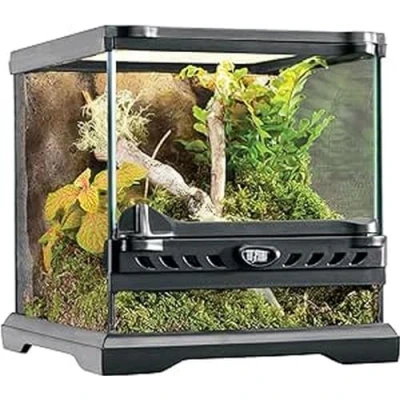 Image of Exo Terra Glass Terrarium Kit, for Reptiles and Amphibians, Nano, 8 x inches, PT2599A1