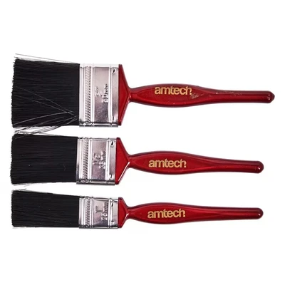 Image of Amtech 3 Piece Paint Brush Set