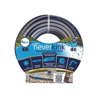 Image of Flopro Never Kink Hose 25m + Coupling Connector FLO70309031