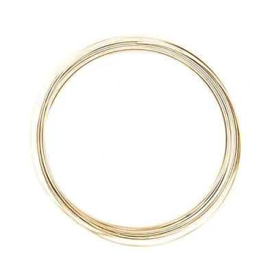 Image of Vaessen Creative Aluminium flat wire 3,5x1mm 5m light gold,