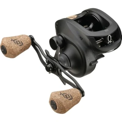 Image of 13 Fishing Concept A23 Low Profile Baitcast Reel 6.3:1 Gear Ratio Right Hand Retrieve (300 size) (Fresh+Salt) CA3 6.3 RH, Black