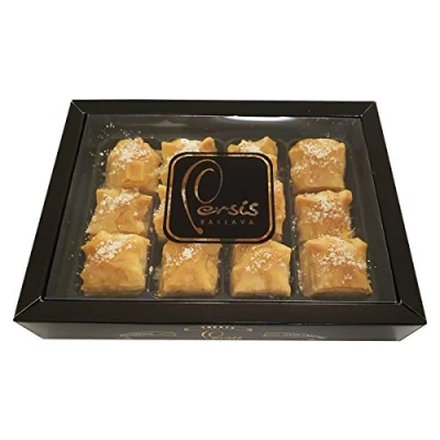 Image of Persis Premium Baklava Selection Variety Box 12 Pieces (Baklava Almond)