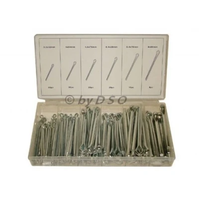 Image of 140 Piece Extra Large Split Pin / Cotter Set HW185