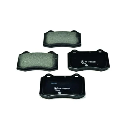 Image of 02C2C24016, C2C24016, C2C8361, MXD2750AA Brake pad set HELLA 8DB 355 006 591 not prepared for wear indicator JAGUAR: XJ Saloon, S Type, Saloon