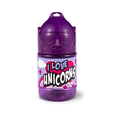 Image of Personalised Super Drinks Bottle (I Love Unicorns)