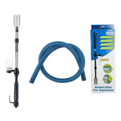 Image of HUKITECH AquaVac Aquarium Vacuum Cleaner Gravel Mulm Aquariums Water Change Hose Pump Device