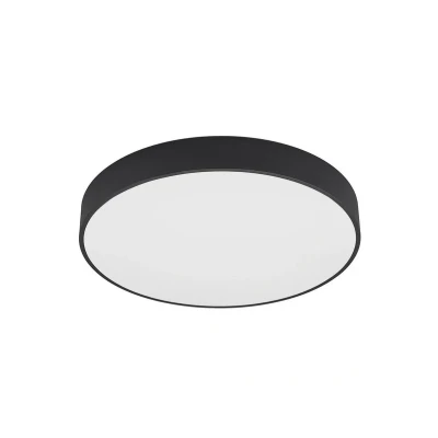 Image of Arcchio LED ceiling lamp Noabelle, Ø 80 cm, black, metal
