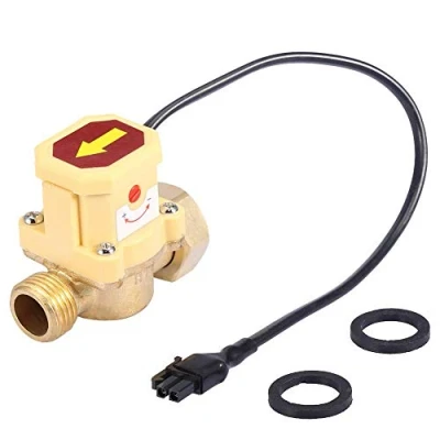 Image of Water Flow Switch Adjustable Control G3/4 G1/2 220V Automatic Thread Sensor