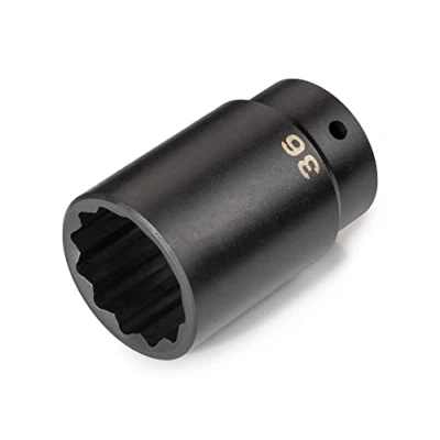 Image of TEKTON 1/2 Inch Drive x 36 mm Deep 12 Point Impact Socket SID23336