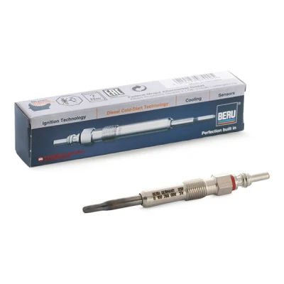Image of 0100266008 Glow Plug BERU ISS GE100 5V 25A M10x1,0 after capable, Pencil type 97mm 35Nm 15Nm 63 VOLKSWAGEN: Jetta 3, Transporter 5