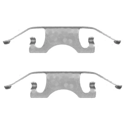Image of 0004218591, 0014212291, A0004218591, A0014212291 Accessories Kit, brake caliper HELLA 8DZ 355 201 341