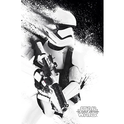 Image of Poster Star Wars: Episodio VII Stormtrooper Paint (61cm x 91,5cm) + a surprise poster!
