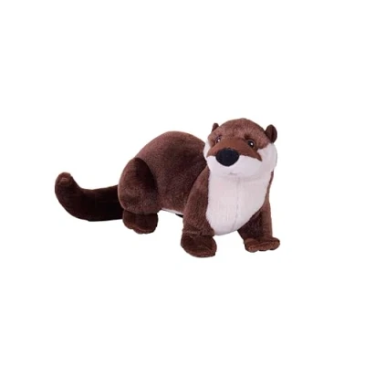 Image of Wild Republic Cuddlekins Eco Mini River Otter, Stuffed Animal, 8 Inches, Plush Toy, Fill is Spun Recycled Water Bottles, Friendly