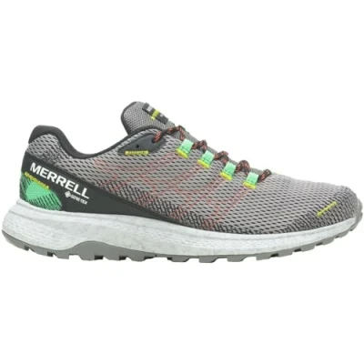 Image of Merrell Fly Strike Gore TEX Mens Trail Running Shoes Grey UK 8