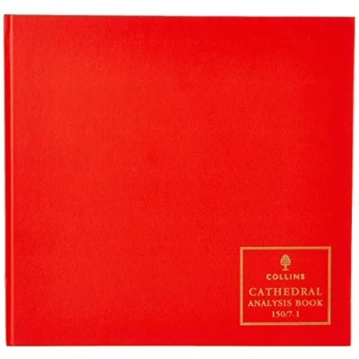 Image of Collins Debden Ltd 061306 150 Series Cathedral Analysis Book 7 Cash Columns 297 x 315 mm 96 Pages