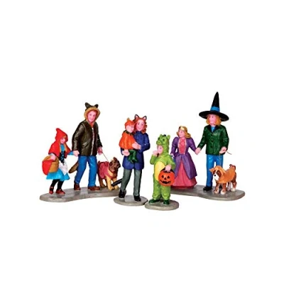 Image of Lemax Trick Or Treating Fun, Set Of 4