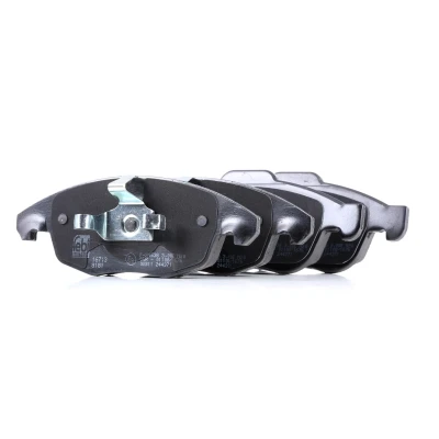 Image of 1611838580, 1617272980, 1623816280, 1647862480, 425361 Brake pad set FEBI BILSTEIN 16713 Front Axle excl. wear warning contact with piston clip