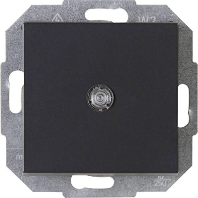 Image of Kopp Toggle Athenis 587665089 Universal Switch Illuminated Anthracite