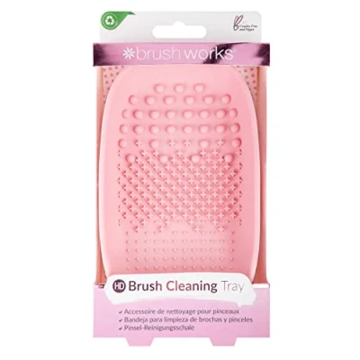 Image of Brushworks Makeup Brush Cleaner Tray