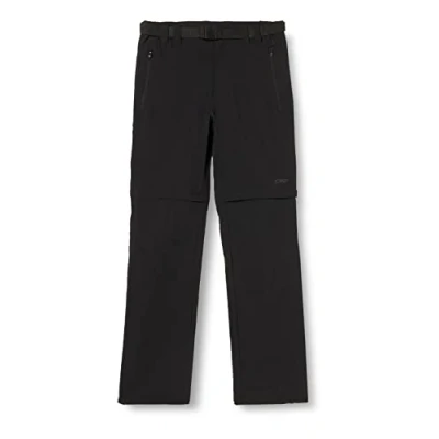 Image of CMP Man Long Pant Zip Off , Anthracite, C26
