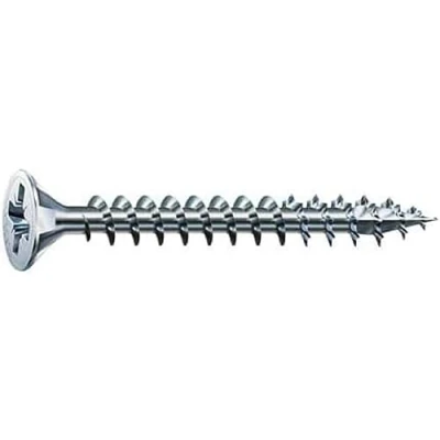 Image of Spax Universal Screw Countersunk Head Phillips Z 4Cut Full Thread Galvanised Blank A2J 1081010350123, 0/1030/001/5,0/70/ /01