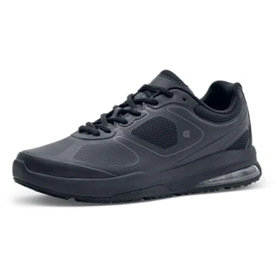 Image of Shoes for Crews Evolution II, Men with Non Slip Outsole and Trip Protection, Water Repellent Lightweight Men&#039;s Trainers, Vegan Black