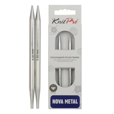 Image of KnitPro KP10413 6.5 mm Nova Interchangeable Normal Circular Needles, Silver