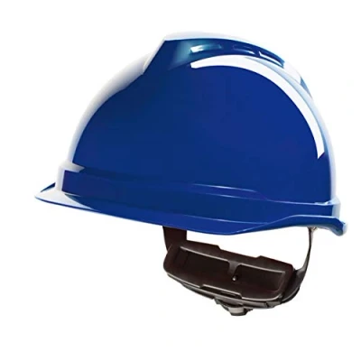 Image of MSA V Gard 520 Peakless Safety Helmet MSAGV9 Colour=Blue