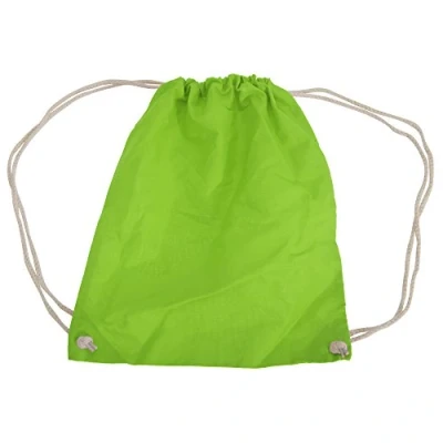 Image of Westford Mill Cotton Gymsac Kelly Green