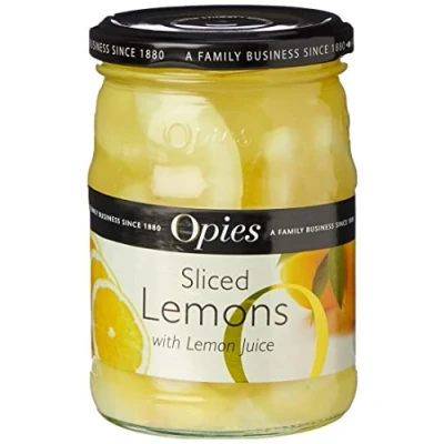 Image of Opies Sliced Lemons, 350g