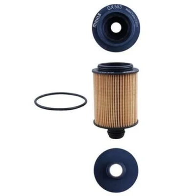 Image of 55206816, 55207208, 55214974, 6000626024, 6001073121 Oil Filter MAHLE ORIGINAL OX 553D Insert SAAB: 9 3 Estate, 3X Estate