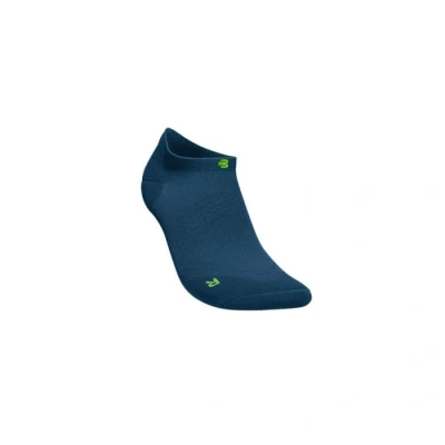Image of Bauerfeind Ultralight Low Cut Compression Socks 38 40 Blue, Breathable &amp; Supportive for Running