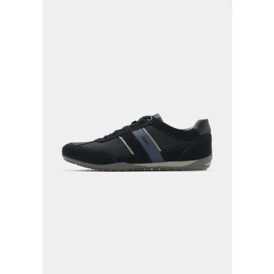 Image of Geox Men&#039;s U Spherica Actif X2 Sneaker, Navy Black, 7 UK
