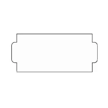 Image of NOR 24x11mm White Permanent Labels (54k) for 3/9 D Price Gun