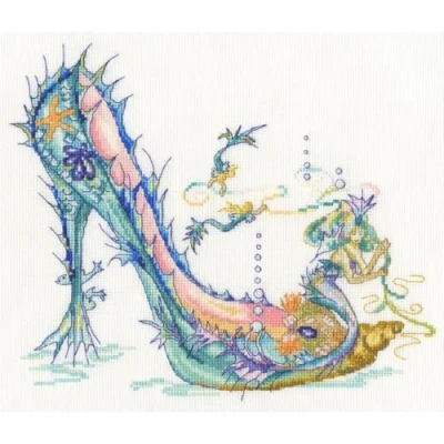 Image of Bothy Threads Counted Cross Stitch Kit The Siren