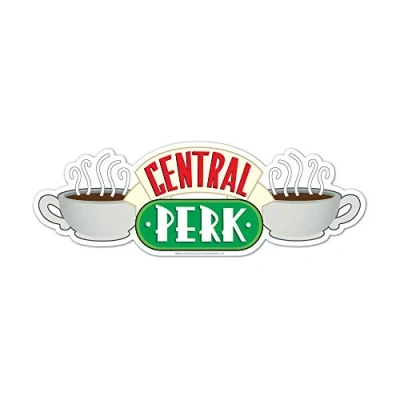 Image of Star Cutouts Ltd WA052 Central Perk Wall Mounted Cardboard Cutout Perfect for Friends TV Series Fans, Family and Collectors 32cm Tall 93cm Wide
