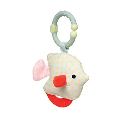 Image of Manhattan Toy Under the Sea Fish Teether and Crinkle Travel