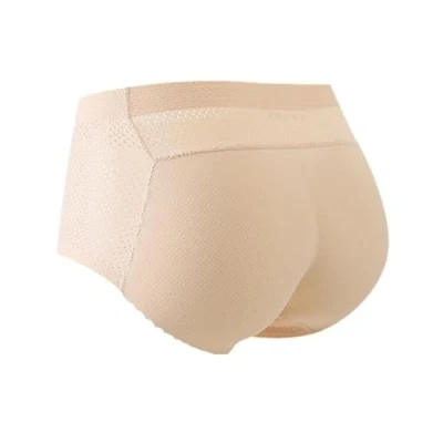Image of Hanaoops Women Butt Lifter Padded Pants Shapewear Tummy Control Knickers Seamless Hip Enhancer Lift Pads Underwear Body Shaper