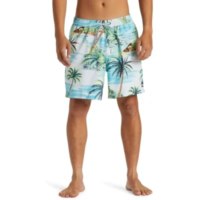 Image of Quiksilver Swim Shorts Everyday Mix Volley 17NB Men Green XS