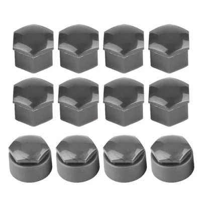 Image of Wheel Nut Covers Cover Protective Bolt Caps Rim Anti Dust Stopper Cap 20Pcs 17Mm Car Auto Hub Screw Protection Anti?Theft Gray