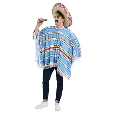 Image of Zac&#039;s Alter Ego 4 Piece Unisex Fancy Dress Instant Mexican Bandit Set