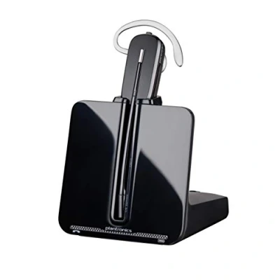Image of Plantronics CS540 DECT headset — single ear wireless (mono), 3 different wearing styles connection to a desk phone microphone with noise cancelling &amp; range of up 120 m